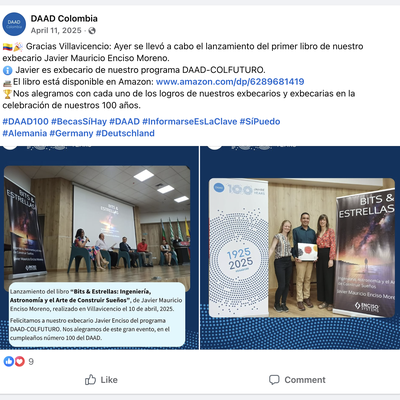 DAAD Colombia – Book Launch in Villavicencio 2022
