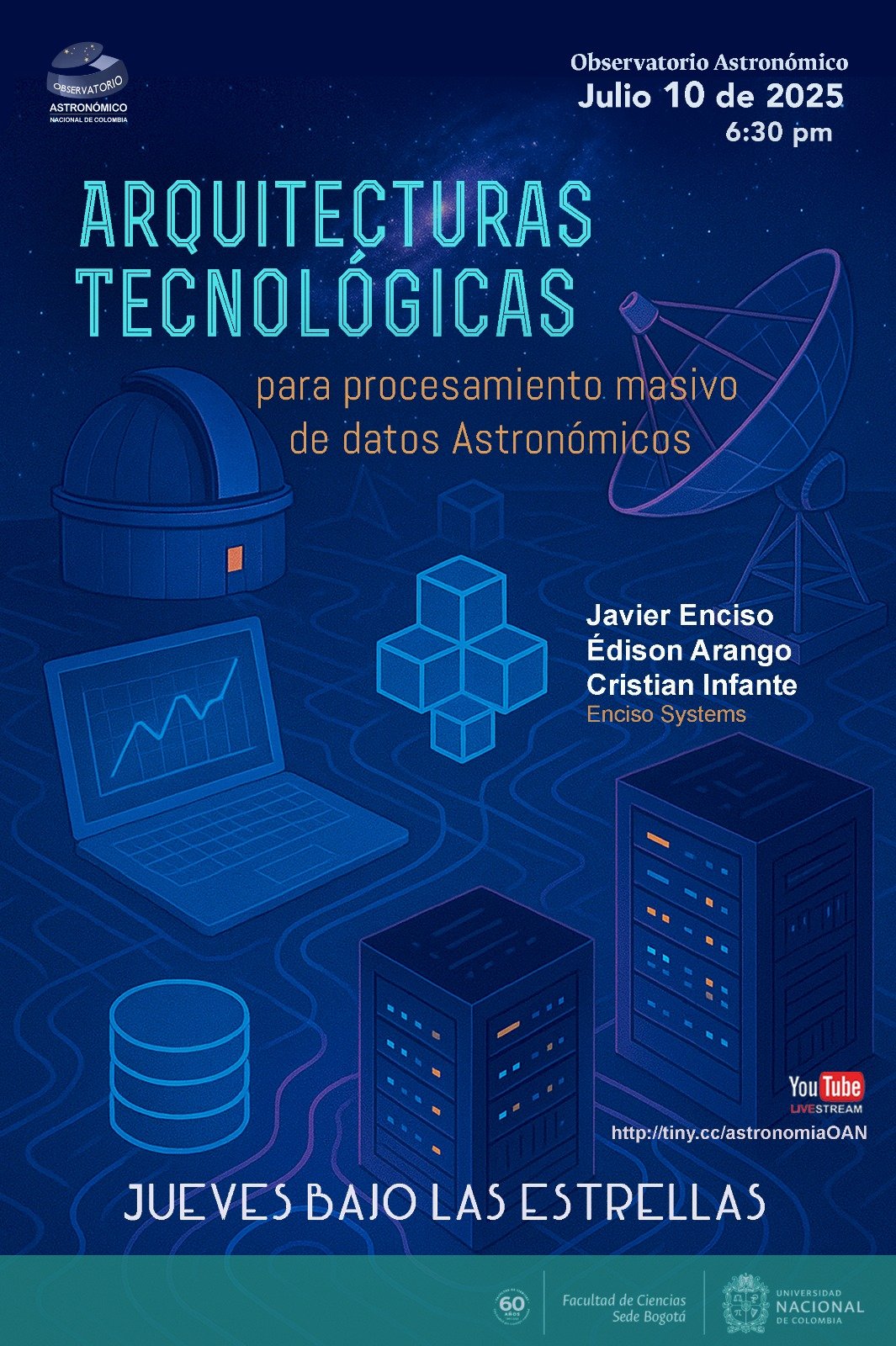 Enciso Systems at the National Astronomical Observatory – Jueves Bajo las Estrellas (2025)