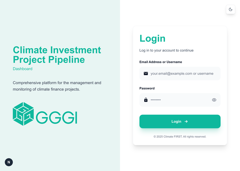 Australian Government program Climate FIRST Dashboard to Enhance Climate Finance Transparency in Papua New Guinea