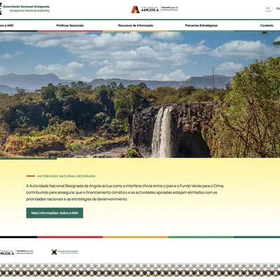 Designated National Authority of Angola Website