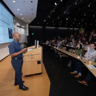Philip McCants Presents Lawrence Berkeley Lab Opportunities at SLAC Conference