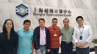 Foto Centro de Supercomputación en Shanghai